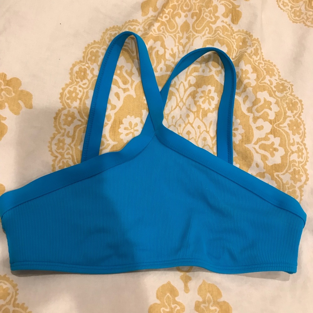 L-Space Bright Blue Bikini Top